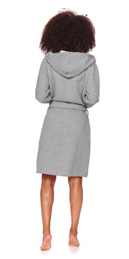 8030 Szlafrok damski Doctor Nap - dark grey