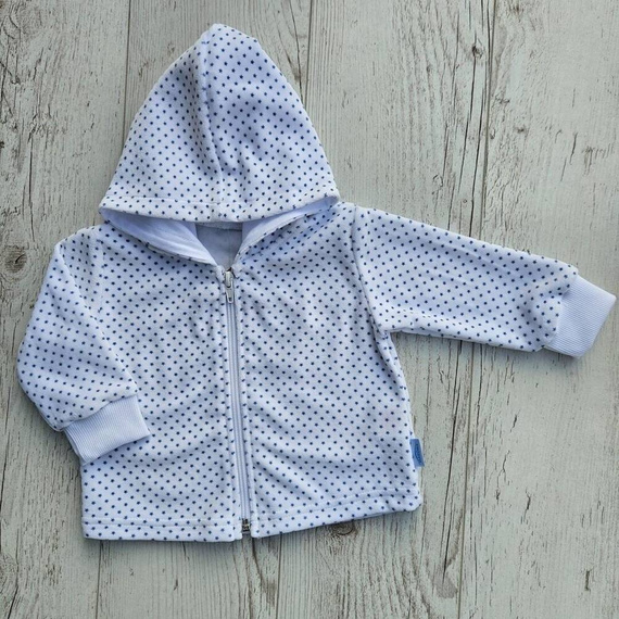 Dres welurowy "Blue Stars" Makoma niebieski