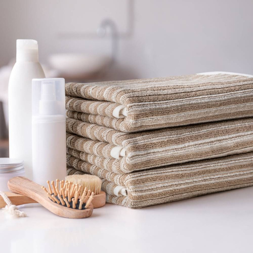 Ręcznik bawełniany Seville Eurofirany krem/beż