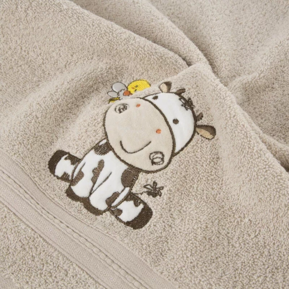 Ręcznik dziecięcy Baby 67 Krówka Eurofirany beżowy