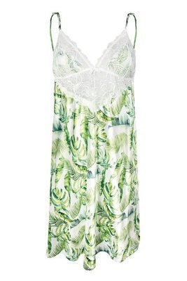 Halka satynowa Flowers  DKaren - DK-HA 11 biały