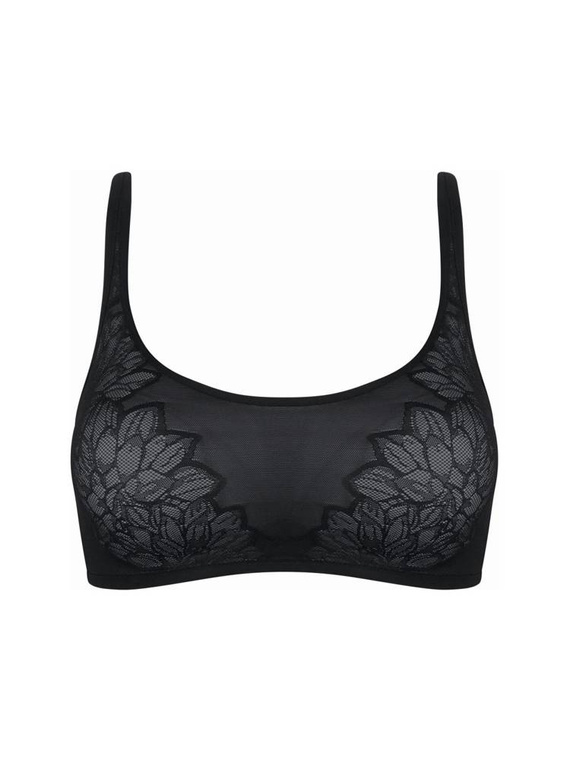 Biustonosz usztywniany bez fiszbin Fit Smart P EX Triumph- czarny