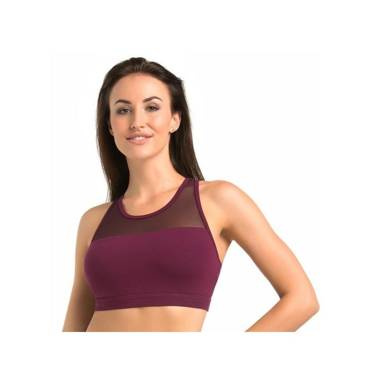 Sportowy top damski Lino Teyli - fioletowy