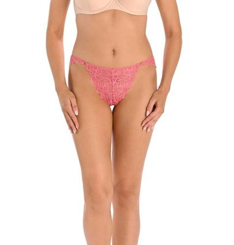 Figi koronkowe brazyliany Lilian Teyli - koralowy