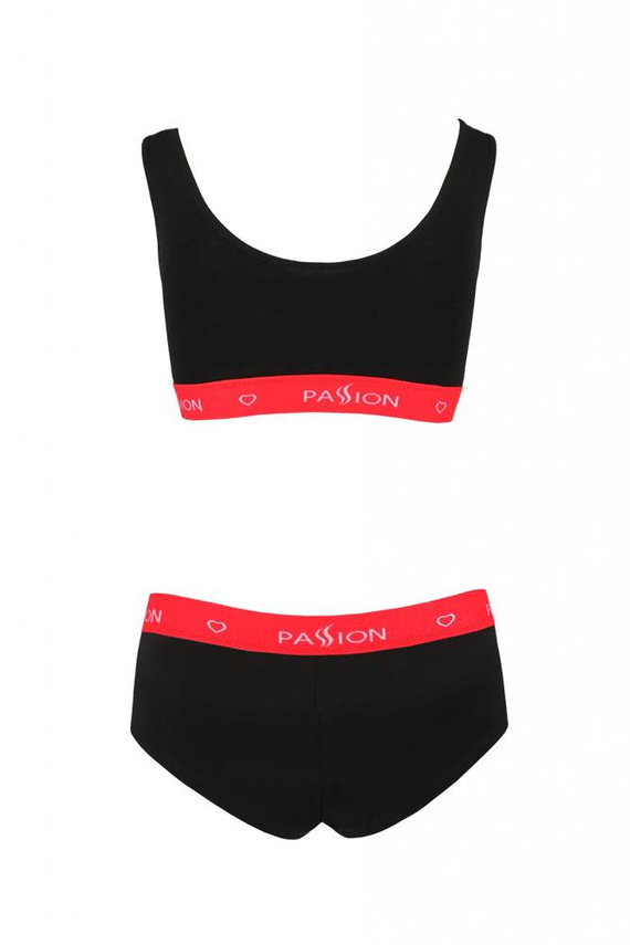 Biustonosz miękki PS003 Passion czarny