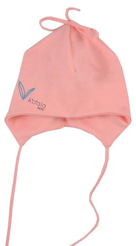 Czapka niemowlęca "FARMA" Koala- różowa