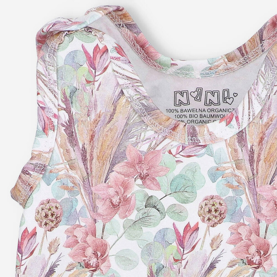 Śpiochy z bawełny organicznej Magic Flowers Nini