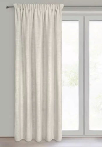 Zasłona na taśmie Rosi Eurofirany ciemny beżowy