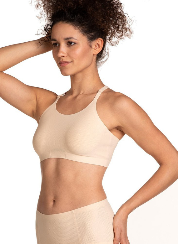 Biustonosz Top Laser Cut L-POL 5003 TP-06 Lama beżowy