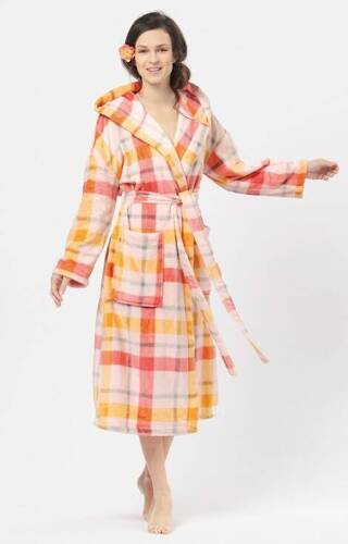 Długi Szlafrok Damski LGL 421  Key