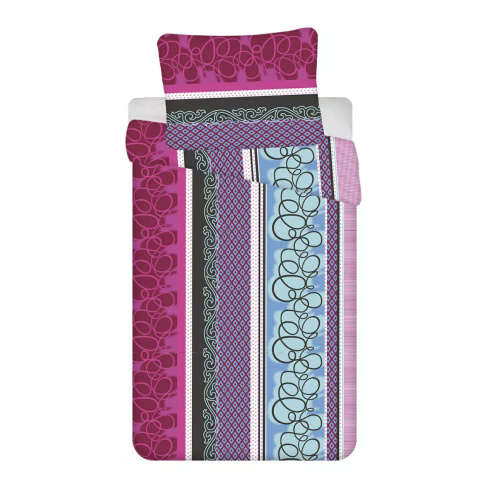 Pościel bawełniana Purple Spin Jerry Fabrics różowy