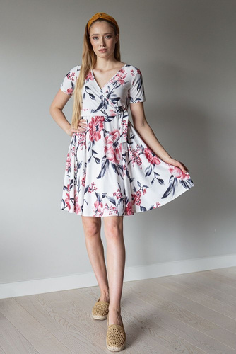 Sukienka ciążowa   122  MIRACLE-  czarny