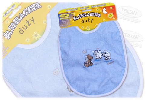 Śliniak duży TERJAN biały