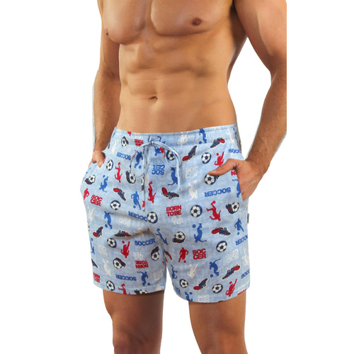 Bawełniana piżama męska 2242/09 Sesto Senso - niebieski