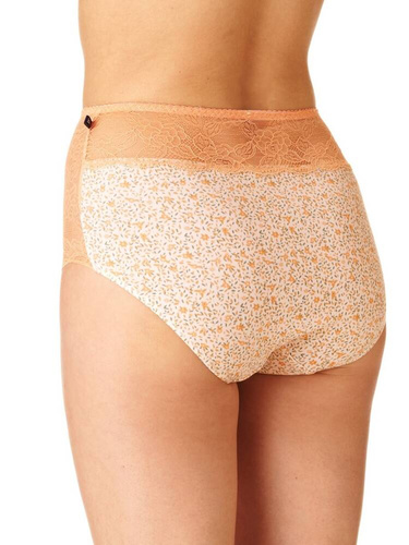 Figi damskie LPF  173   2-pak Key pomarańczowy zielony