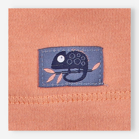 Czapka niemowlęca z bawełny organicznej Kameleon Nini