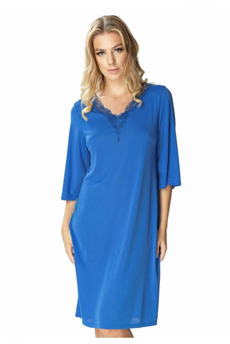 Koszula nocna damska Mewa 86400 Elena Mewa- szafir