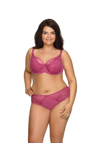 Biustonosz miękki z fiszbinami 1946 Ava różowy