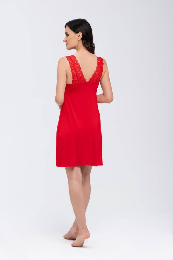 Koszula Nocna Larisa Babella - czerwona