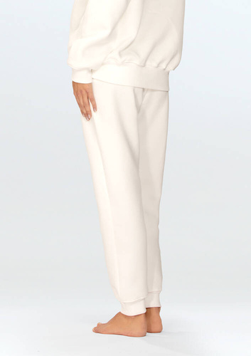 Spodnie dresowe Rehema Dkaren ecru