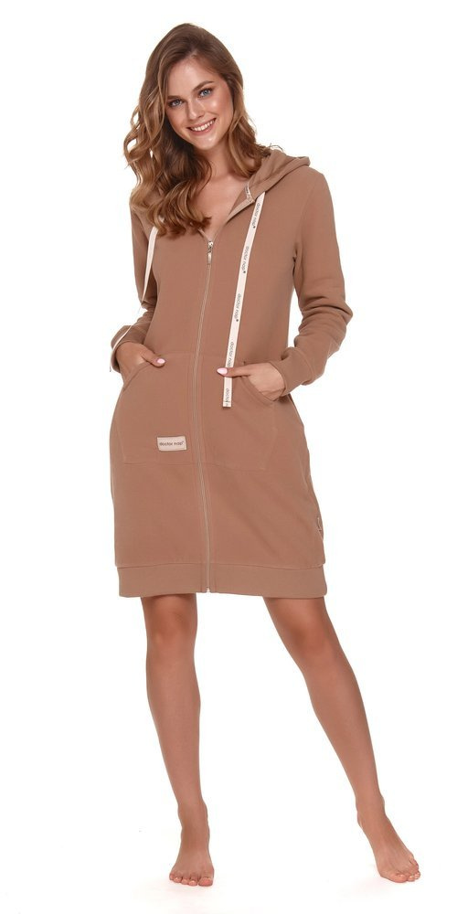 9756 Szlafrok damski Doctor Nap - wood