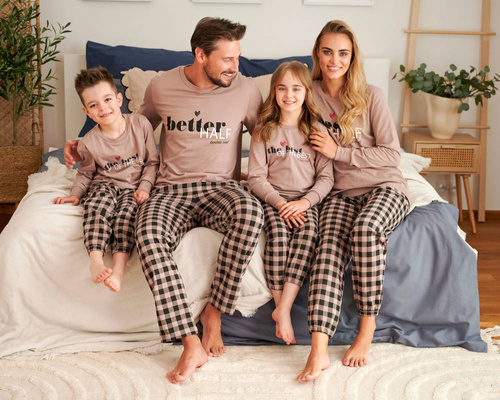 PDU.5218 Piżama dziecięca Unisex Doctor Nap - beige