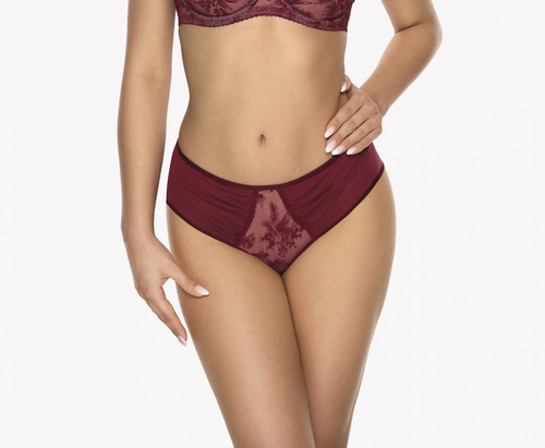 Biustonosz miękki1035 Jasmine  Gaia -bordowy