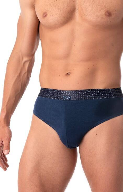 Slipy męskie MPP 237 2-pak Key - czarny-granatowy