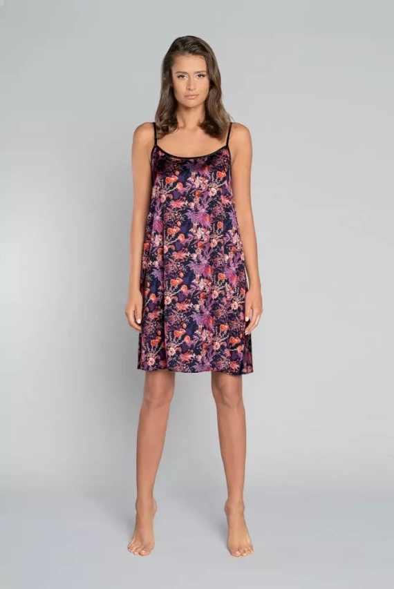 Koszula damska, wąskie ramiączko Tibesti Italia Fashion - druk