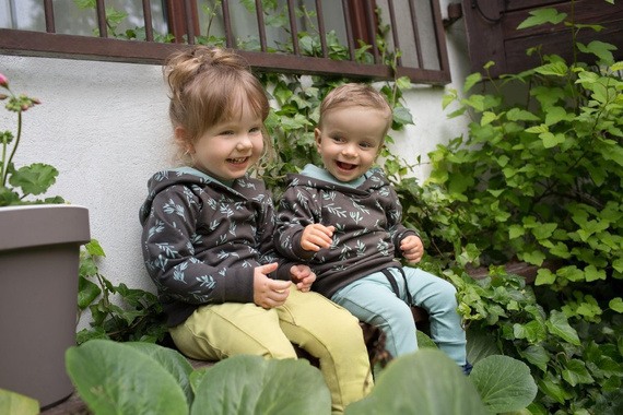 "Stay Green" Pumpy niemowlęce Pinokio - zielony