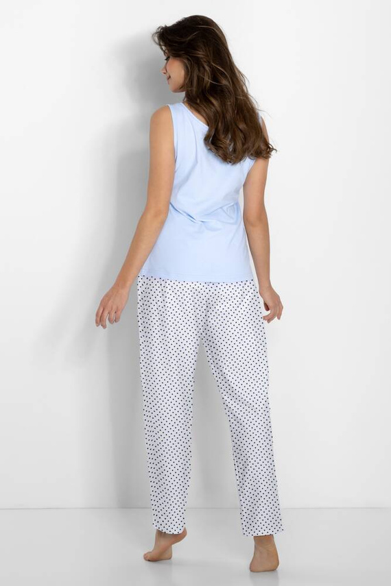 Piżama damska Maelle Momenti Per Me blue