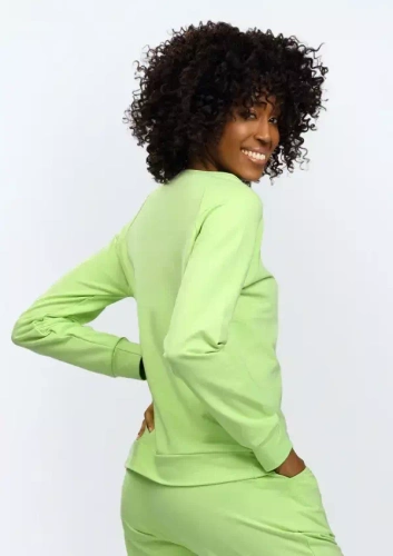 Bluza dresowa Wenezja Dkaren - jasnozielony