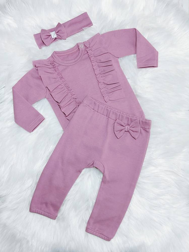 Spodnie niemowlęce Tosia Bambarillo biały