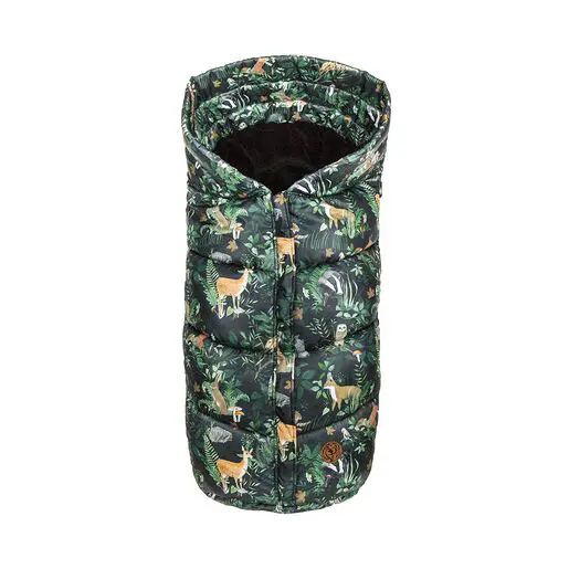 Wodoodporny śpiworek do wózka Mont Blanc Makaszka- Woodland