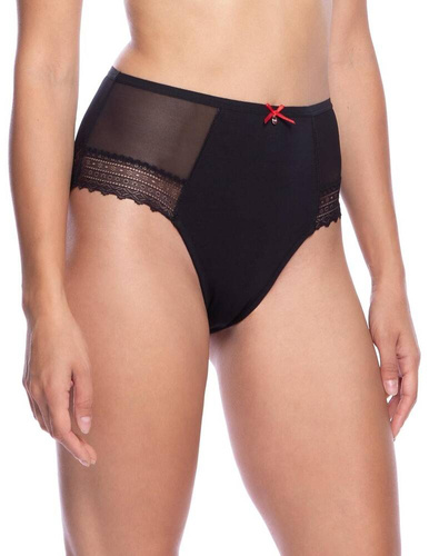 Figi Damskie L 1570 MD Midi Lama- czarny