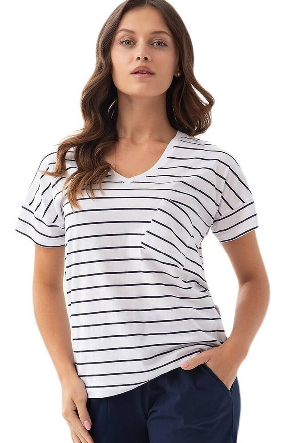 Piżama Damska 396 Luna -granatowy