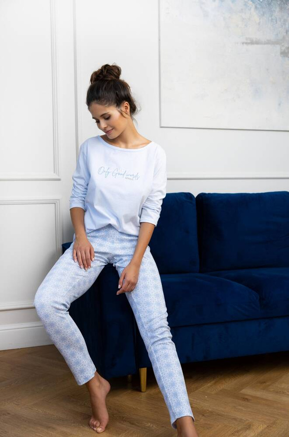 Piżama damska Marina Sensis - niebieski