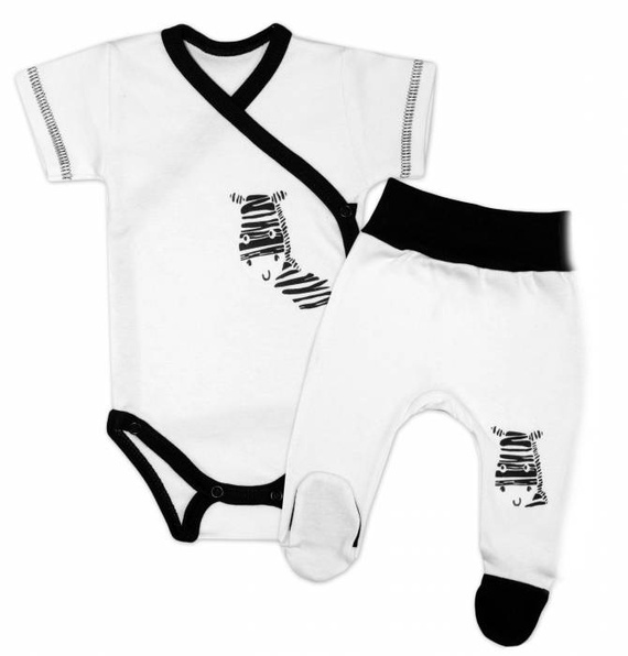 Zebra Komplet 2-częściowy Terjan - biały