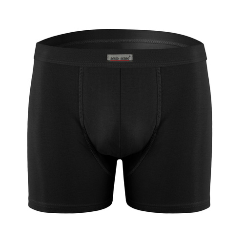 Bokserki męskie BM03 Neutral Sesto Senso - czarny 