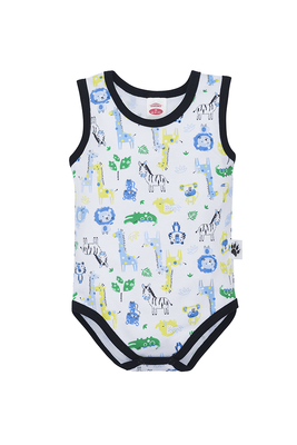 "WILD WORLD" Body na ramiączkach Makoma druk