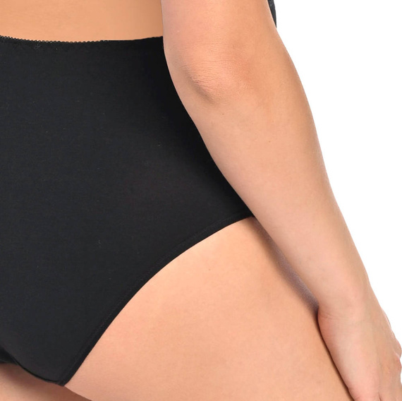 Figi ciążowe Maxi Iris Teyli - czarny