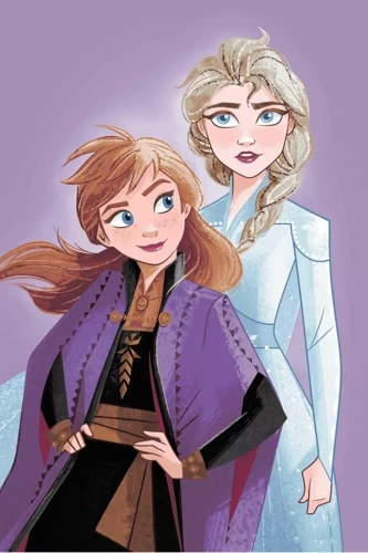 Kocyk z mikrofibry pled dziecięcy Kraina Lodu Anna Elsa Jerry Fabrics