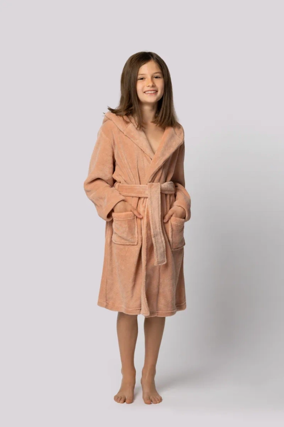 Szlafrok dziecięcy Bear Kids Envie rose pink