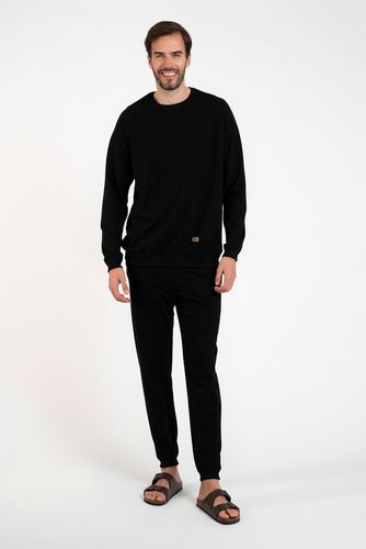 Komplet Męski Hektor Italian Fashion - czarny