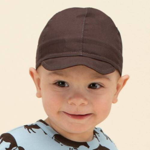 Czapka chłopięca z daszkiem Safari Pinokio - brązowy