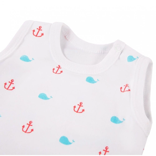 Body niemowlęce na ramiączkach "Little Sailor" Ewa Klucze 