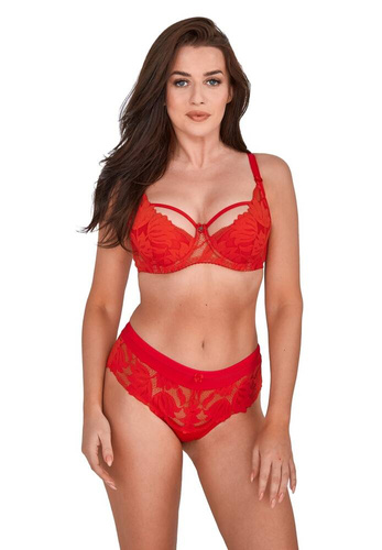 Figi damskie GFP 1134 Keto Gaia czerwony