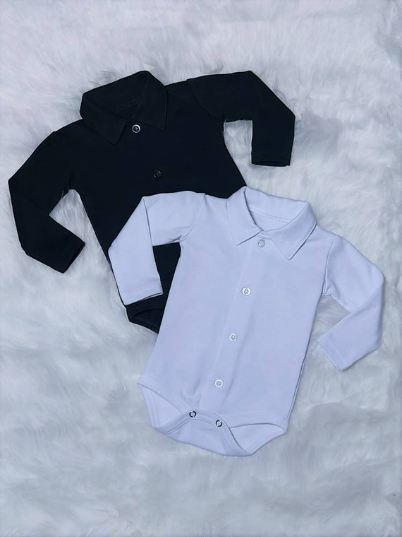 Body z długim rękawem Miłosz Bambarillo czarny