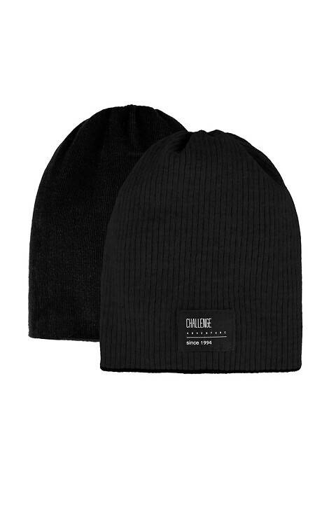 Czapka dziecięca 48-444 AJS czarny