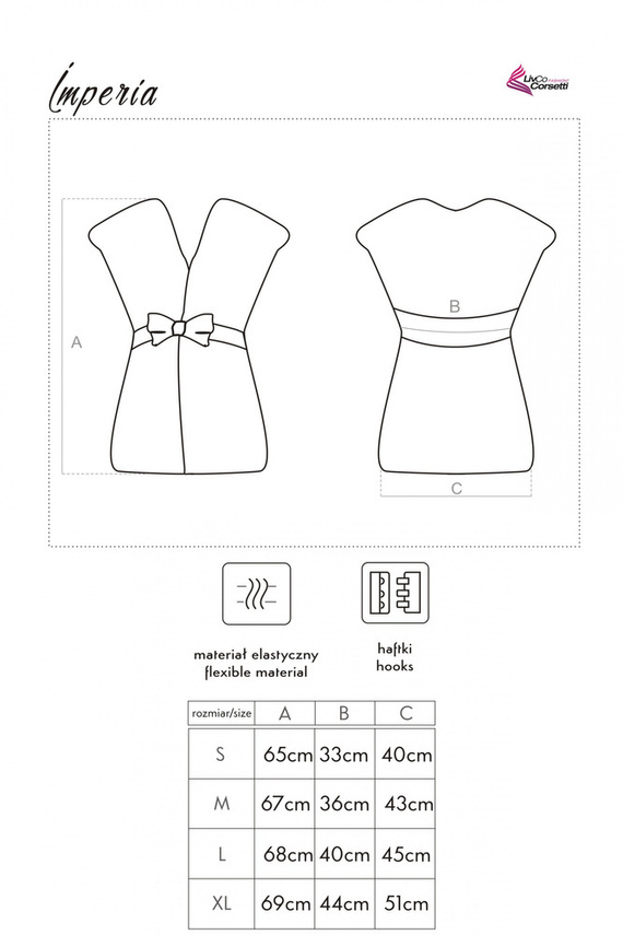 Szlafrok damski Imperia LC 90041 LivCo Corsetti